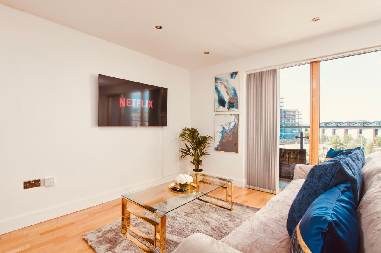 King Deluxe City Apt Large Balcony& Free Parking! Leeds  Bagian luar foto