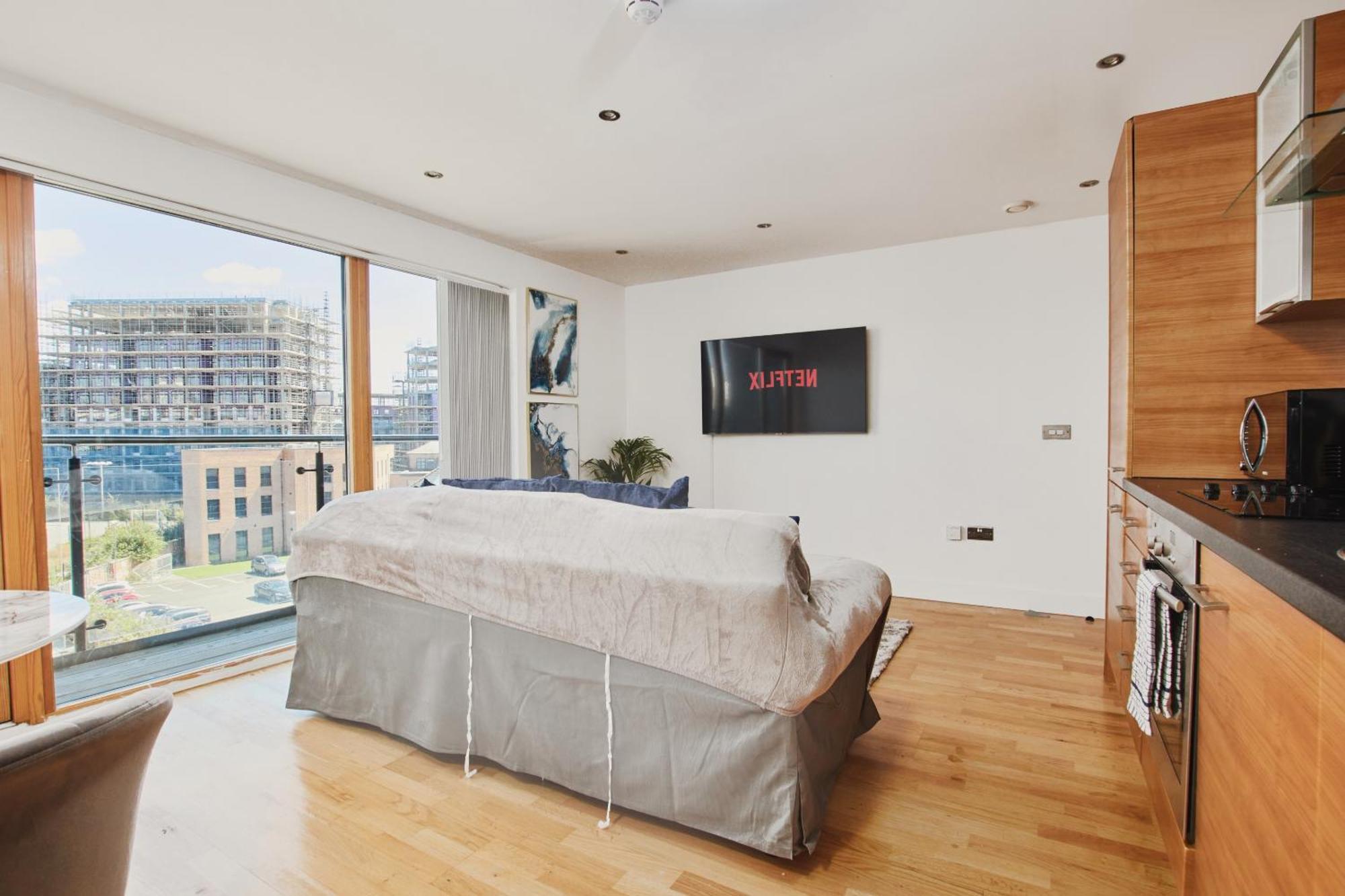 King Deluxe City Apt Large Balcony& Free Parking! Leeds  Bagian luar foto