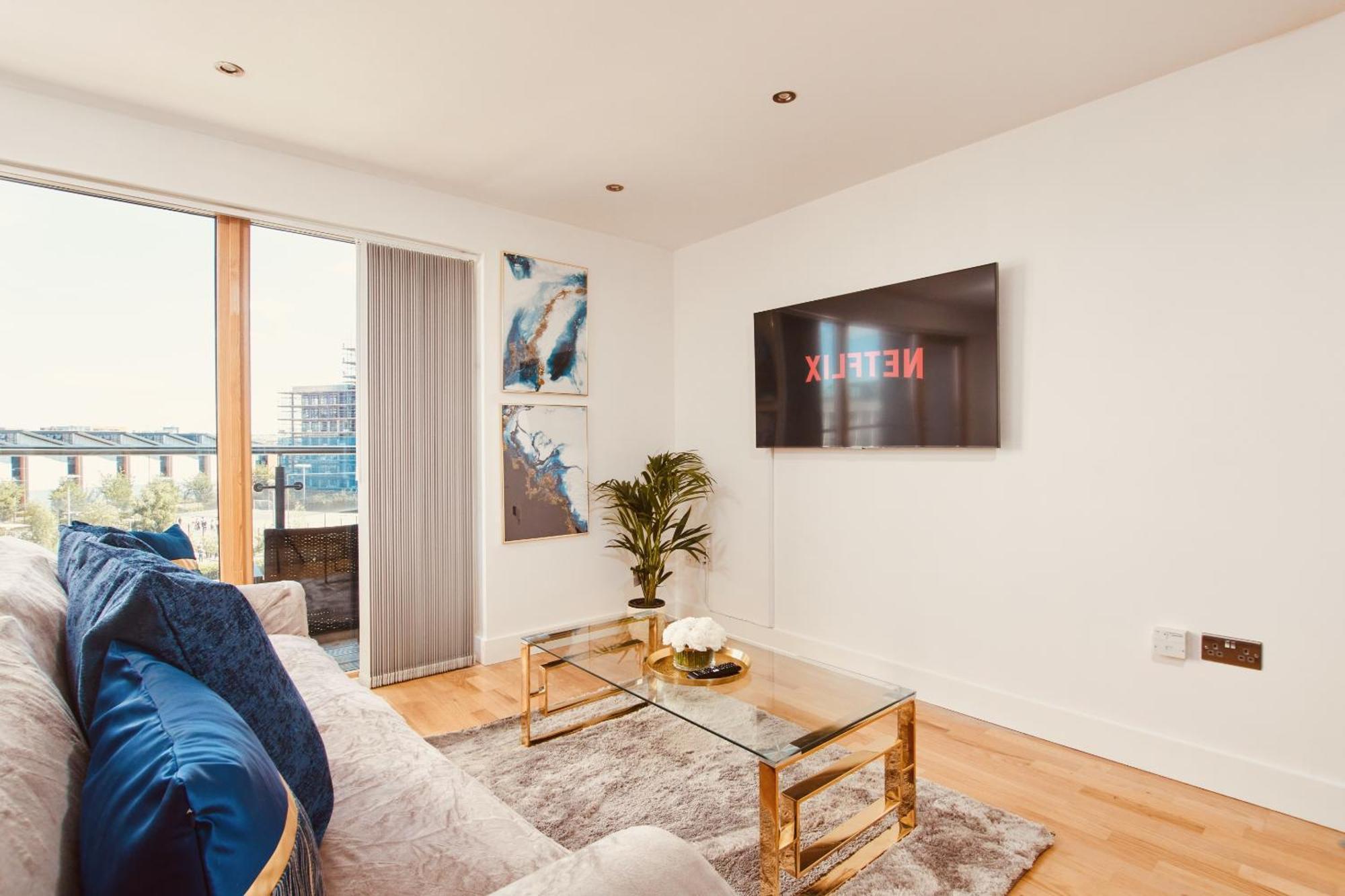 King Deluxe City Apt Large Balcony& Free Parking! Leeds  Bagian luar foto